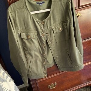 Chaps brand bomber jacket. Size 1X